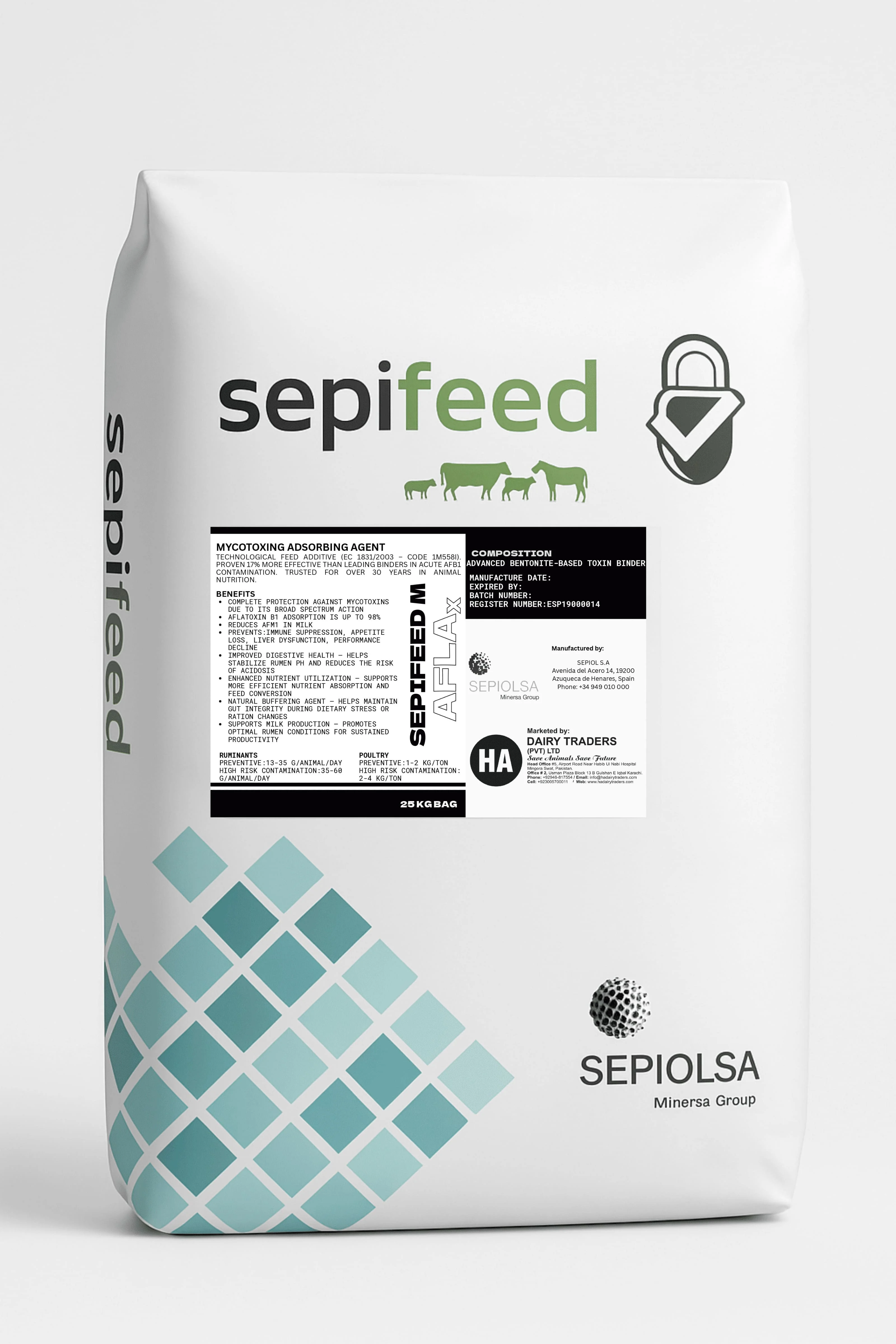 SEPIFEED M AFLA X - Toxin Binders