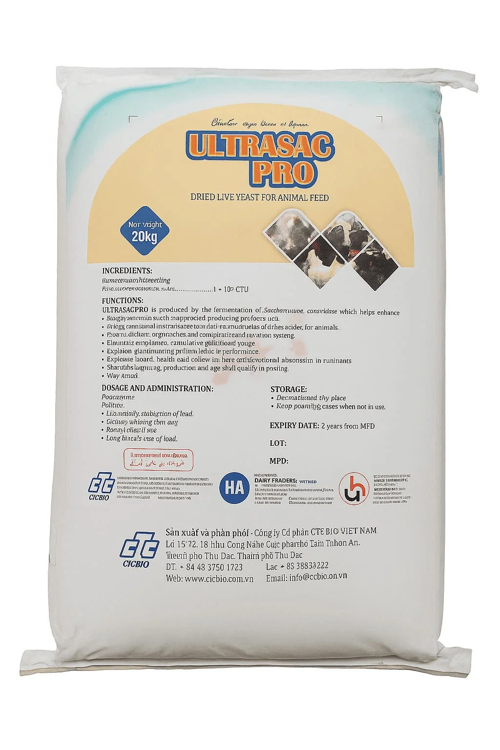 ULTRASAC PRO - Yeast